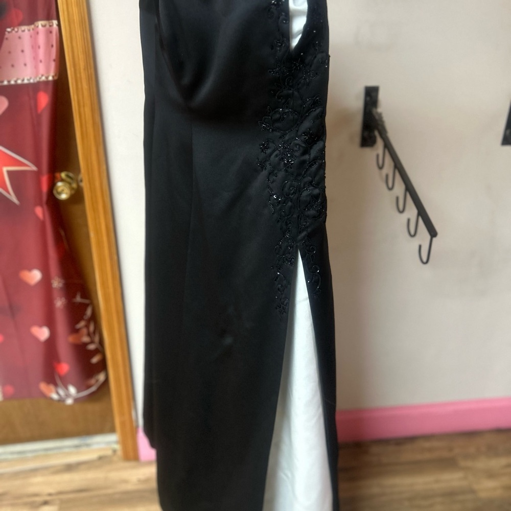 Michelangelo Black and White Wedding Dress